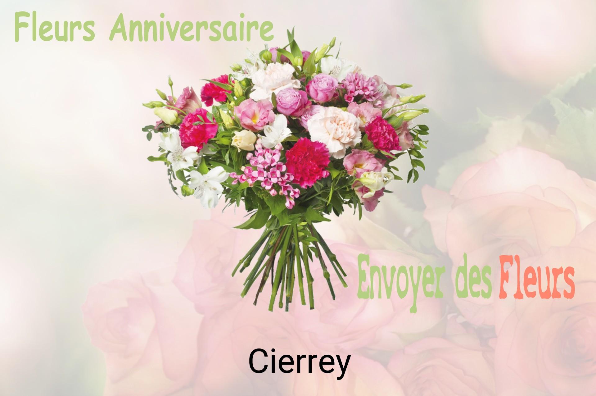 Bouquet de fleurs d’anniversaire livré à Cierrey